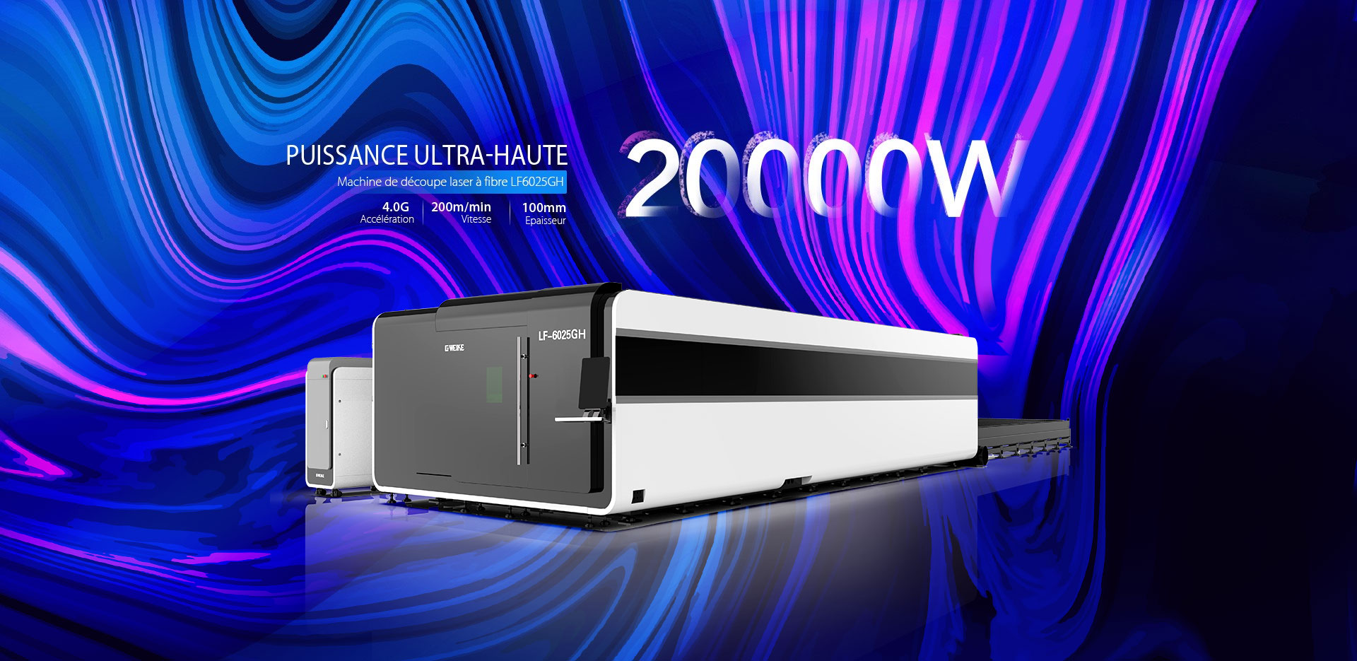 LF3015GA Whole Cover Fiber Laser Cutting Machine with Exchan